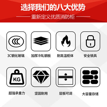 施尔福 微型消防柜消防站应急柜消防器材工具柜0.9×1.2米(不含器材) 施尔福 微型消防柜消防站应急柜消防器材工具柜0.9×1.2米(不含器材)