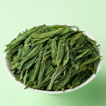 八马茶业 明前龙井茶礼盒 特级龙井茶叶送礼 钱塘龙井160g 2026年明前瓷罐装 绿茶 千里江山
