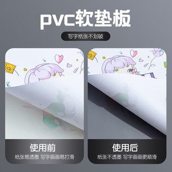 晨光(M&G)文具A4小学生考试垫板写字画画垫板软透明学习书桌垫考试专用中高考孔庙 ADB98324