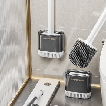 佳帮手 壁挂马桶刷套装免打孔厕所清洁刷子卫生间无死角清洁刷具