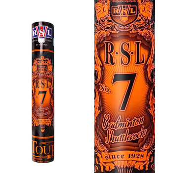 亚狮龙(RSL)羽毛球训练比赛训练用球稳定耐打RSL7号77速鸭毛12只装/桶