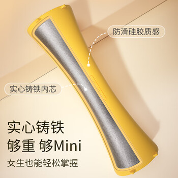 PROIRON普力艾 哑铃硅胶女士家用健身练臂运动器材儿童小哑铃 1.5KG*2