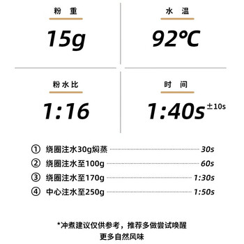 LUJIAZUI鹿家嘴蕙兰苏帕摩意式咖啡豆手冲美式中深度烘焙200g