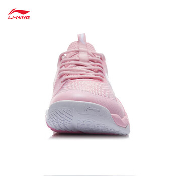 李宁音爆EG3.0女子缓震羽毛球专业比赛鞋AYZR004 浅粉红-1 38
