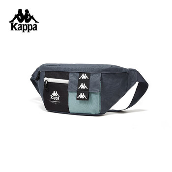 卡帕(Kappa)背靠背单肩包 2024新款复古拼色腰包斜挎背包K0EY8BX24 卡帕(Kappa)背靠背单肩包 2024新款复古拼色腰包斜挎背包K0EY8BX24