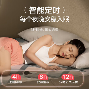 彩虹电热毯双人电褥子（长1.8米宽1.5米）拉毛绒自动断电双控定时除螨