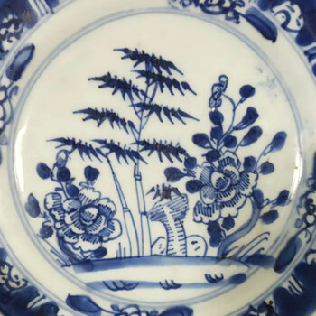 清朝青花瓷盘价格报价行情- 京东