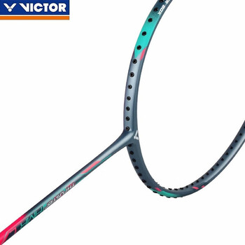 VICTOR威克多羽毛球拍胜利铁锤单拍TK-HMRL青灰 5U已穿线24磅附手胶