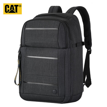 卡特（CAT）双肩包多用手提包电脑包16英寸商务背包大容减负拉杆悬挂黑 84348