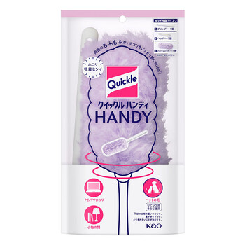 花王（KAO）静电除尘掸1个鸡毛掸子除尘扫灰家用不掉毛汽车擦车除尘掸子