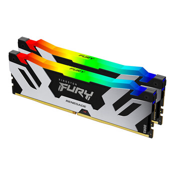 金士顿(Kingston)FURY 64GB(32G×2)套装 DDR5 6400 台式机内存条 Renegade叛逆者系列 RGB灯条 骇客神条 金士顿(Kingston)FURY 64GB(32G×2)套装 DDR5 6400 台式机内存条 Renegade叛逆者系列 RGB灯条 骇客神条