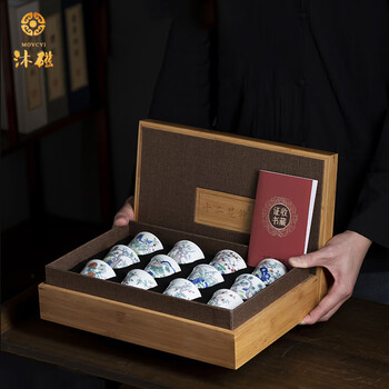 十二花神杯 十二月花神杯Set of twelve porcelain wine-cups | 爱博文传