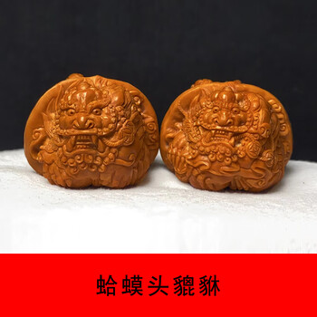 桃核雕刻四大天王价格报价行情- 京东