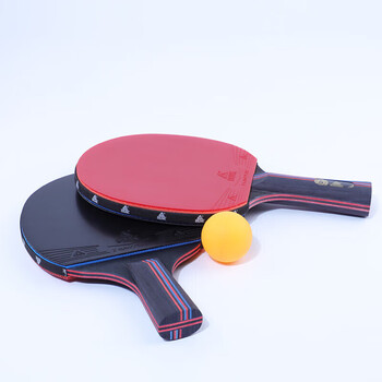 匹克五星级乒乓球拍横拍比赛成品对拍套拍含拍包球10只 5星横拍