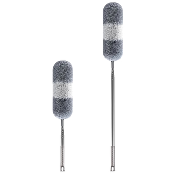 初舍（CHUSHE）可伸缩加长鸡毛掸子家用静电除尘掸大扫除天花板扫灰神器2.85米