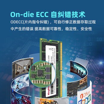 金百达（KINGBANK）16GB DDR5 5600 笔记本内存条  适配迷你主机 可组双通道