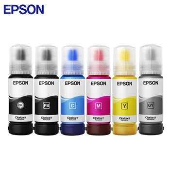 爱普生(EPSON)T07E1/T07F1-5套装 013/014系列 适用于爱普生打印机(L8168/L8188) 爱普生(EPSON)T07E1/T07F1-5套装 013/014系列 适用于爱普生打印机(L8168/L8188)