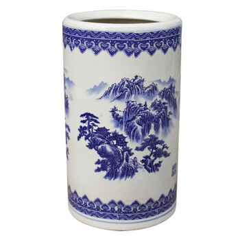 中国，景德镇，青白釉風景画花瓶 南宋景德镇窑青白釉刻划花缠枝花卉纹梅瓶-南宋湖田-瓶罐炉- 藏点啦古玩网