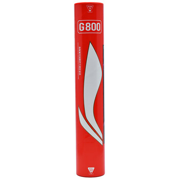 李宁（LI-NING）羽毛球超耐打77速比赛球精选优等赛级鹅毛 G800 12只装