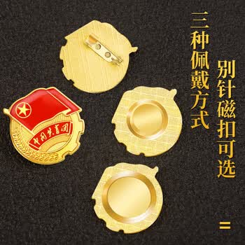 易利丰（elifo）团员团徽共青团团徽别针扣5个装3C数码全网低价