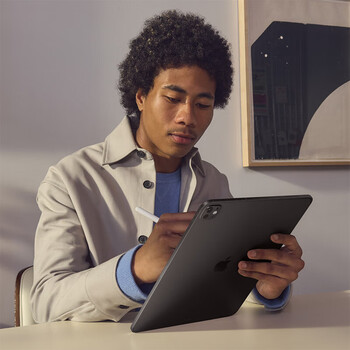 苹果Apple iPad Pro 11英寸 M4芯片 2024年新款平板电脑(256G WLAN版/MVV83CH/A)深空黑色/预售