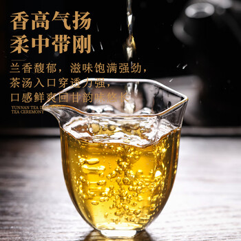 滇吉號茶叶普洱生茶2024年昔归古树散茶兰香回甘500克