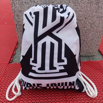 nba球队周边帆布袋湖人队篮球袋篮球袋子背包篮球包训练包双肩收欧文