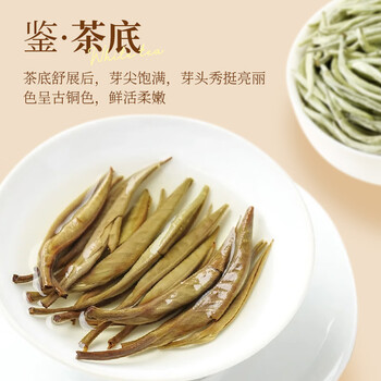 茶马世家白毫银针特级新茶云南老树花果香高山白茶节日送礼长辈罐装200g