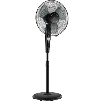 美的（Midea）美的落地电风扇可升降定时400mm家用落地扇三叶强风扇立式16吋风扇 FSA40YF