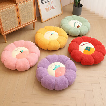 范爷家可爱蒲团坐垫毛绒玩具抱枕靠垫玩偶装饰靠枕屁股垫办公室午休枕头