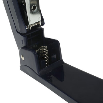 可得优（KW-triO）5360R 全方位360度可旋转订书机办公学生骑马钉中缝订书器办公用品可订25页 蓝色