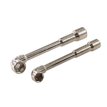 欧华远 迷你小十字套筒 M2 M3 M4螺帽扳手 7字套筒 机器人车模常用小工具 7字套筒M4（2只）