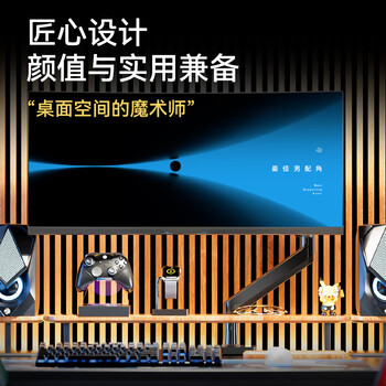 NB显示器支架 电脑支架 机械臂 显示器支架臂 电脑显示器增高架 显示屏支架 桌面增高架 屏幕支架G40