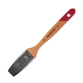 马蒂尼水彩画刷平峰松鼠毛笔刷长杆艺术家级30mm单支861-30