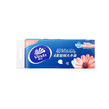 维达（Vinda） 卷纸 超韧4层78克10卷*4提 共40卷 实芯卫生纸 V4143
