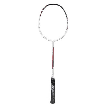 YONEX尤尼克斯羽毛球拍威力进攻全碳素单拍VTPW白色已穿26磅附手胶