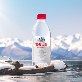 农夫山泉长白山天然矿泉水 380mL*15瓶 整箱装