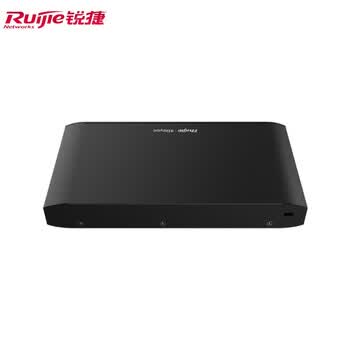 锐捷（Ruijie）5口千兆POE网关一体机 RG-EG105G-P V2 企业级路由器 AC控制器 双WAN口 行为管理 带机100
