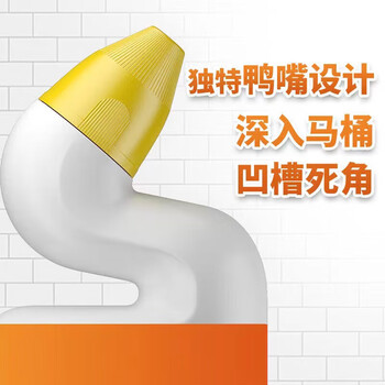 威猛先生（Mr Muscle）洁厕剂 柠檬草香洁厕灵洁厕液洁厕剂600g 20瓶/箱