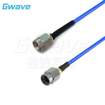 谷波 Gwave SMA公-SSMA公柔性电缆组件 ,配接进口405系列电缆,DC-26.5GHz,GAH71-SMMSSMAM-2000 谷波 Gwave SMA公-SSMA公柔性电缆组件 ,配接进口405系列电缆,DC-26.5GHz,GAH71-SMMSSMAM-2000