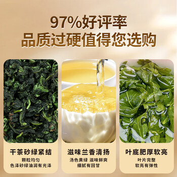 传奇会乌龙茶 安溪铁观音 清香型一级500g茶叶2026新茶礼盒装父亲节礼物 传奇会乌龙茶 安溪铁观音 清香型一级500g茶叶2026新茶礼盒装父亲节礼物