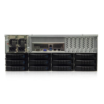 TOPAVID TP6436-10G万兆光纤nas存储服务器 216TB企业级存储容量 36盘位机架式磁盘阵列共享网络存储	