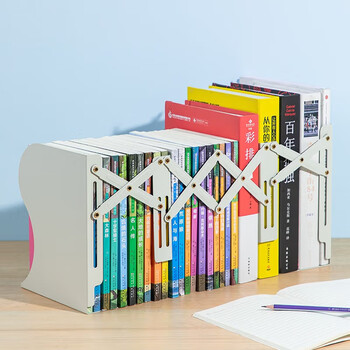 得力(deli)22cm可伸缩桌面桌面书立置物架开学必备礼物书收纳桌上 学习用品书架 单联可控 米白 78631 得力(deli)22cm可伸缩桌面桌面书立置物架开学必备礼物书收纳桌上 学习用品书架 单联可控 米白 78631