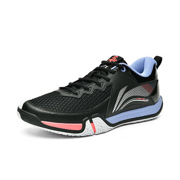 李宁（LI-NING）羽毛球鞋男女款贴地飞行LITE宽楦训练比赛羽鞋二代三代