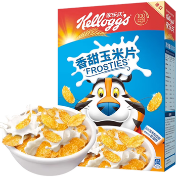 家乐氏(Kellogg)进口香甜玉米片420g低脂谷物脆即食非油炸麦片儿童学生营养早餐 家乐氏(Kellogg)进口香甜玉米片420g低脂谷物脆即食非油炸麦片儿童学生营养早餐