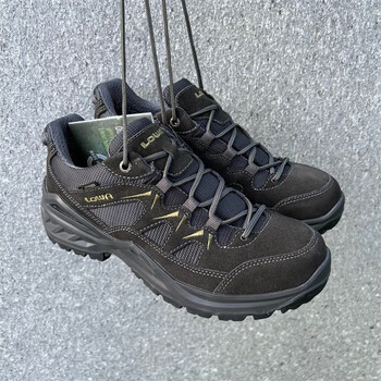 lowa户外防水徒步登山鞋sirkosevogtx男式低中帮作战术靴深蓝色中帮