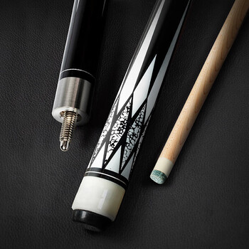 英辉（INVUI）台球杆大头杆桶套装中式黑8球杆九球杆美式分体桌球杆双节杆 Z-02