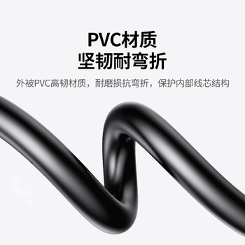 绿联超五类网线 千兆网络Cat5e超5类成品线 工程电脑宽带连接线 八芯8芯双绞跳线1米灰白色 45469