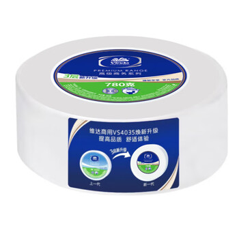 维达（Vinda） 精选原生木浆卫生大盘纸 厚实精致压花卷纸 280米*12卷 V4035