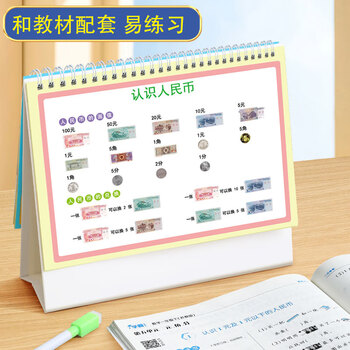 佐澜哲小学数学公式台历图表大全卡片基础知识考点早教启蒙极简速算法小学生思维训练乘法口诀表